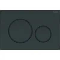 Geberit Sigma20 betjen flush plade - 246x164x12mm dybsort RAL 95