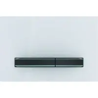 Geberit Sigma 50 betjeningsplade i hvid/sort krom