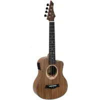 Dimavery UK-200 Tenor Ukulele Natural Brown, Mat