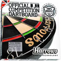 Harrows Target OFFISIELLE KONKURRANSER Briar Dart Board E