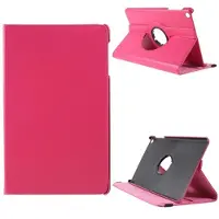 Mtp Products Samsung Galaxy Tab A 10.1 (2019) Roterende Folio-etui - Varm Rosa