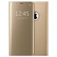 Mtp Products Luxury Mirror View iPhone 7/8/SE (2020)/SE (2022) Flip-deksel - Gull