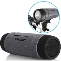 ZEALOT S1 6-i-1 Multifunksjonell Bluetooth Høyttaler - Mørkgrå