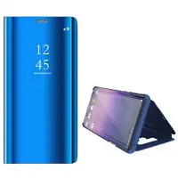 Mtp Products Luxury Series Mirror View Samsung Galaxy Note9 Flip-deksel - Blå