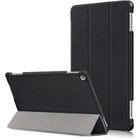Mtp Products Huawei Mediapad M5 lite Smart Tri-Fold Folio-etui - Svart