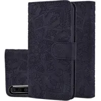 Mtp Products Mandala Series Samsung Galaxy A50 Lommebok-deksel - Svart