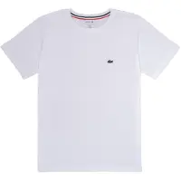 Lacoste T-skjorte - Hvit m. Logo - - 4 år (104) - T-skjorte