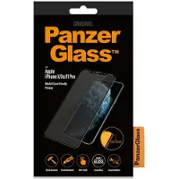 PanzerGlass - Skjermbeskyttelse for mobiltelefon - glass - med personvernsfilter - svart - for Apple iPhone 11 Pro, X, XS