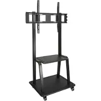 TooQ Fs20100m-b 37-100´´ Gulvstativ For Tv Med Hjul