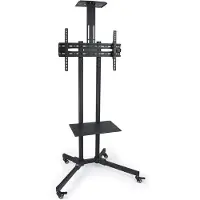 TooQ Tv/monitor Gulvstativ Med Hjul 37-70´´
