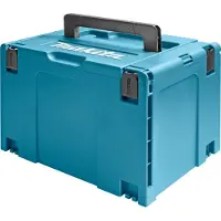 Makita 821552-6 MAKPAC 4 oppbevaringskasse / stabelbar verktøykasse med koblingsspenner