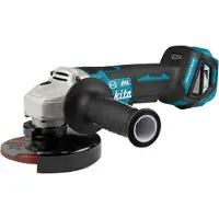 Makita VINKELSLIPER 18V 125mm UTEN BATTERIER OG LADER BØRSTELØS MAKPAC DGA518ZJU - SOLO