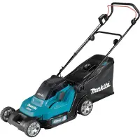 Makita Batteri-gressklipper Cordless Lawnmower DLM432PT2 with 2 x 18V 5.0Ah Battery and Charger