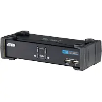 Aten CubiQ CS1762A - KVM / lydsvitsj - 2 x KVM/lyd - 1 lokalbruker - stasjonær