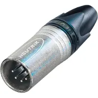 Neutrik NC5MXX 5-Pole Male XLR Connector Nickel