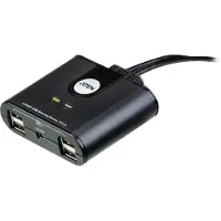 Aten US224 2-Port USB Peripheral Sharing Device USB-hub