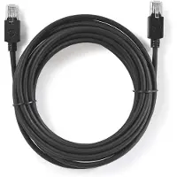 24hShop Nettverkskabel CAT5e U/UTP 20 m - Svart