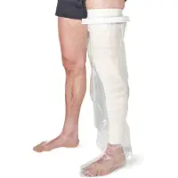 Seniorshop Vanntett badeovertrekk for bandasje/gips – Hele ben