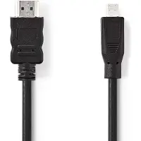 Nedis HDMI cable with Ethernet - 2 m