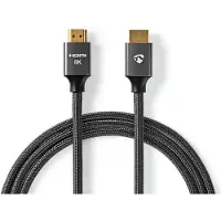 Nedis Cvtb35000gy20 Ultra High Speed Hdmi-kabel Hdmi-hdmi 8k 48 Gbps 6.3 Mm 2 M 60hz
