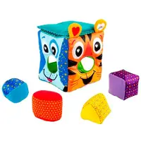 Lamaze Myk Puttekasse m. Dyremotiver - Flerfarget - - OneSize - Puttekasse