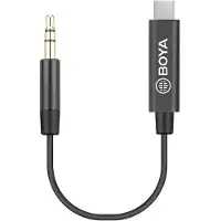 Boya By-k2-3.5mm Trs Male Type-c Male Audio Adapter