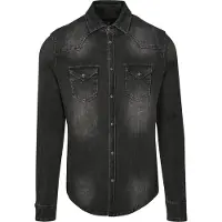 Brandit Riley Denim Skjorte Med Lange Ermer