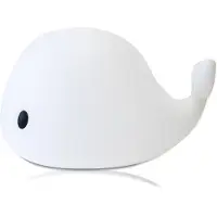 Filibabba Gulvlampe - Big LED Whale - 50 cm - Hvit - - OneSize - Lampe