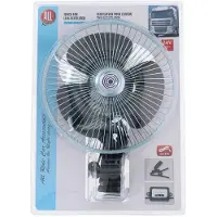 All Ride Ventilator 24V, 8, klemmemontering, 2 m. ledni