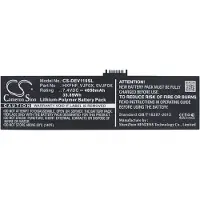 24hShop Batteri til nettbrett for DELL Venue 11 Pro, Pro11i-2501BLK og andre