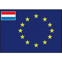 Talamex Europeer Med Lite Nederlandsk Flagg