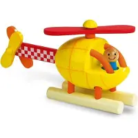 Janod Helikopter m. Magneter - - OneSize - Magnetisk leketøy