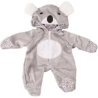 Götz Dukkeklær - Jumpsuit - 30–33 cm - Koala - - OneSize - Dukkeklær
