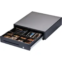 Metapace K-1 - Elektronisk kontantskuff - monterbar under skrivebord - rustfritt stål