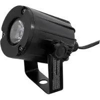 Eurolite LED PST-3 W 6000 K LED pin spot Antall lysdioder: 1 x 3 W Sort
