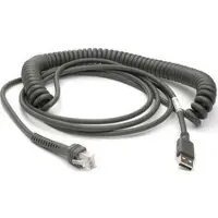 Datalogic CAB-467 - USB-kabel - USB - 3.6 m - rullet sammen - for PowerScan PBT7100, PBT8300, PD7100, PD8300, PM8300, PM8500