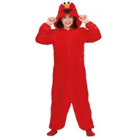MOM Elmo Pajama Junior-kostyme