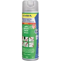 Tajima Lyra markeringsspray grøn - 500 ml. (4180) - UN 1950 Aerosoler, brandfarlige 2.1.