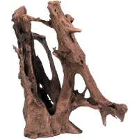 Flamingo Dekorasjon Av Mangroverot Til Akvarium