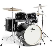 Gretsch drums Gretsch Energy 20" Drum Kit w/ Hardware & Paiste 101 Set Black