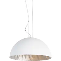 QAZQA Moderne pendellampe hvit 50 cm - Magna