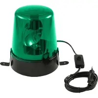 Eurolite LED politilys DE-1 grønn (50603031)