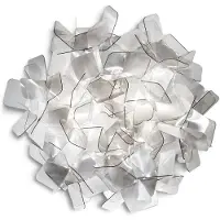 Slamp Clizia taklampe, Ø 32 cm, fumé