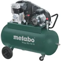 Metabo Mega 350-100 W - Luftkompressor - 2200 W - oljesmurt - 320 l/min - 90 liter - 250 l/min