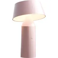 Marset Bicoca LED-batteridrevet bordlampe, blekrosa
