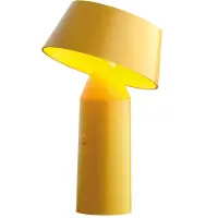 Marset Bicoca LED-bordlampe batteri gul