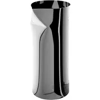 New Works Karaffel Pleat, 0,9 liter, stål, speilblankt