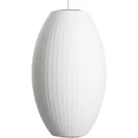 HAY pendellampe Nelson Cigar Bubble L, Ø 38 cm, hvit