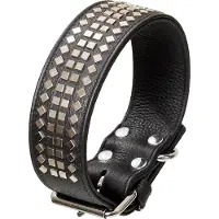 Karlie Vintage Square Stud Hundehalsbånd