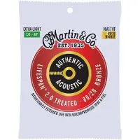 Martin MA170T LifeSpan 2.0 80/20 Bronze Extra Light 10-47